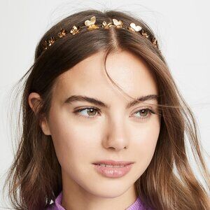Jennifer Behr Gold 'Cressida Circlet' Headband